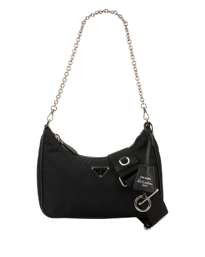 Re-Edition 2005, &pound;610, Handbags, Black, Nylon, Front view